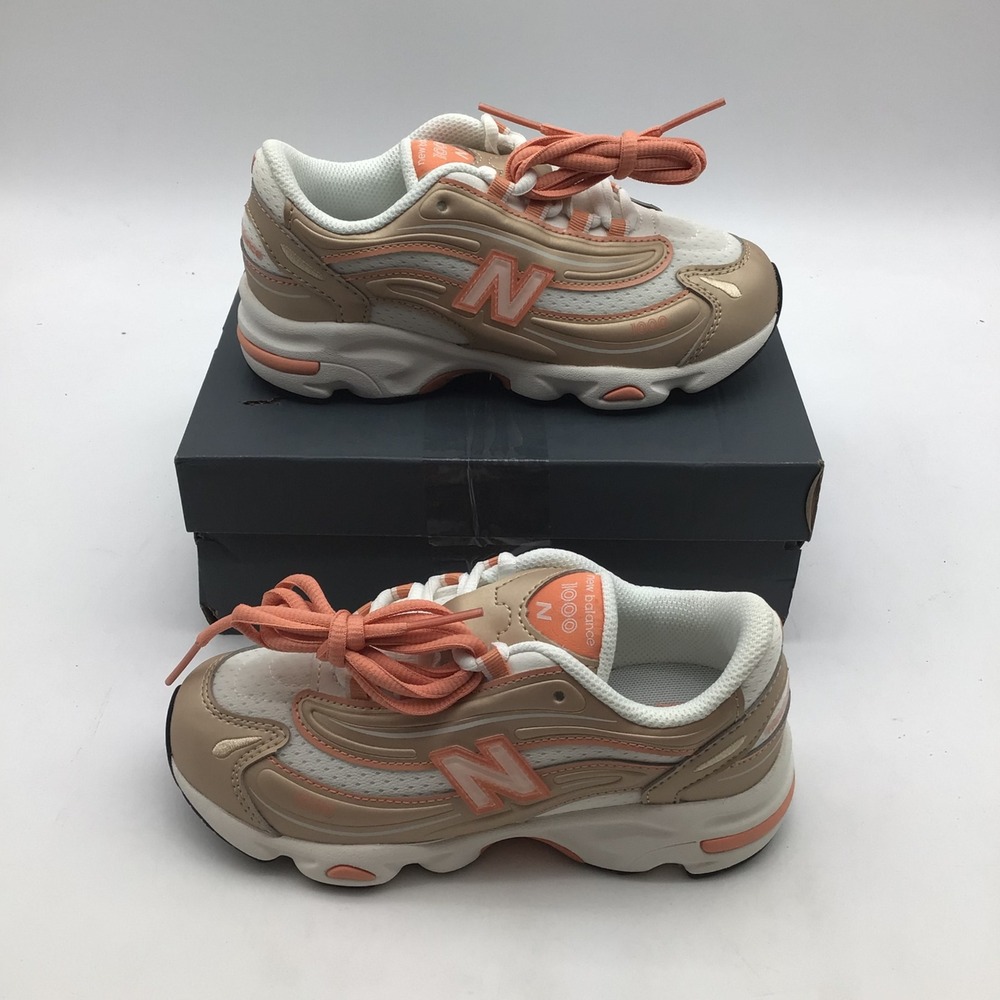New Balance 1000 Kids Brown Orange Retro Running Shoes PC1000FP Size‎ 1 Y NEW